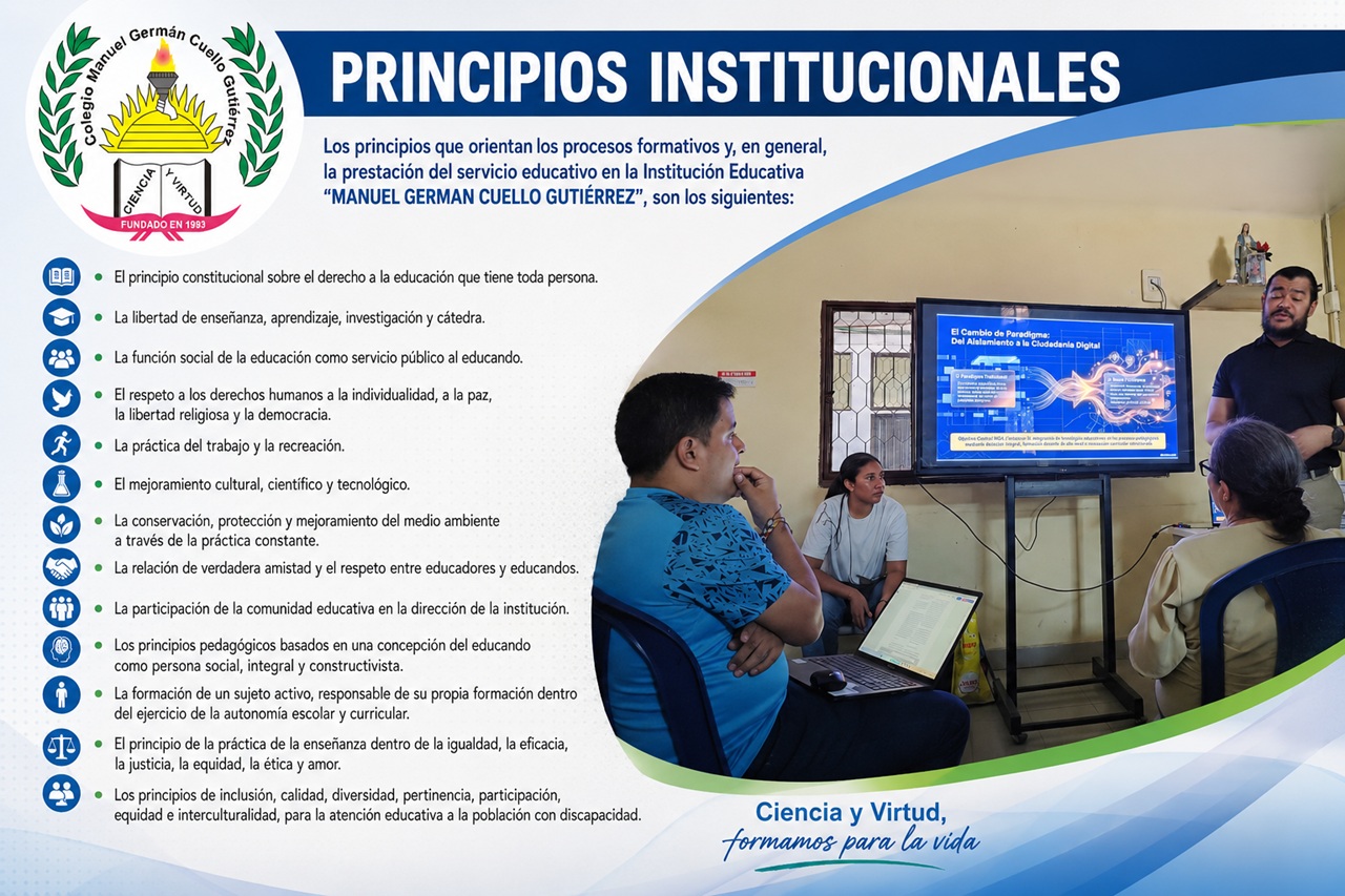 principios institucionales